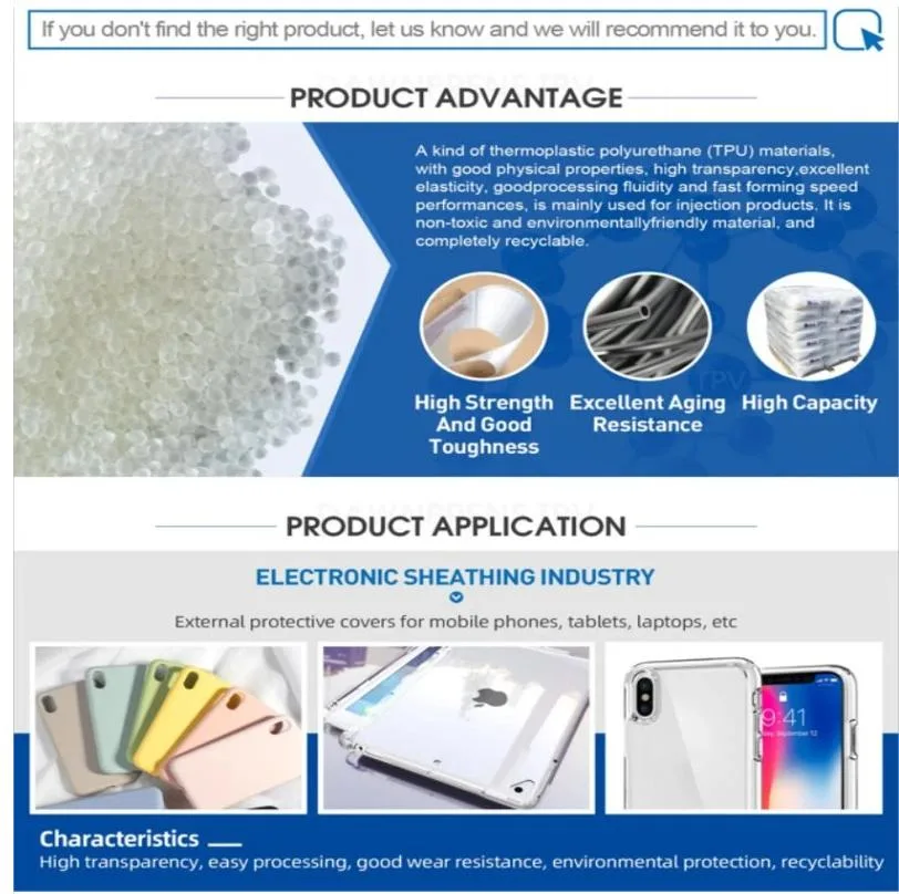 Polyether-Based TPU for Medical Injection Product Thermoplastic