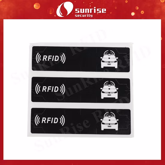 의류 재고용 EPC Gen2 패시브 소프트 UHF RFID 관리 라벨